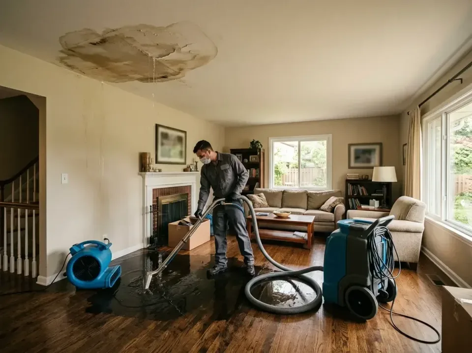 attic-pipe-burst-ceiling-drip-008 — frequently asked questions, Water Damage Restoration & Carpet Care in Chauvin, LA